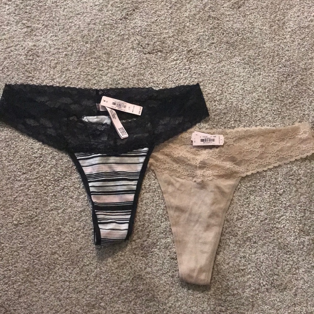 NWT pair of size Large VS thong panties